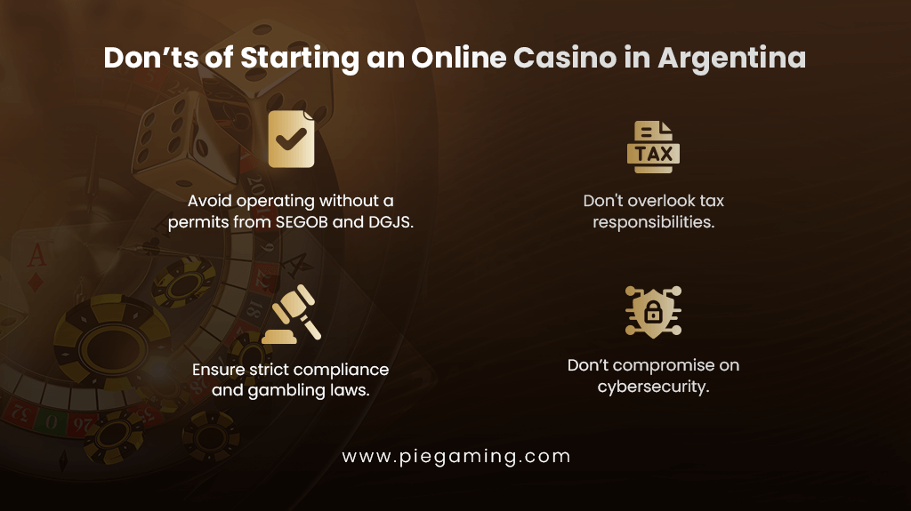 Online casino in Argentina