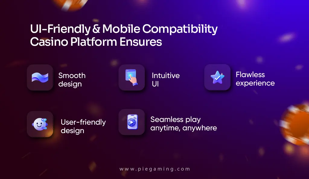 UI-Friendly & Mobile Compatibility Casino Platform
