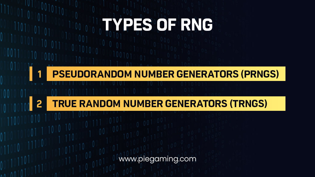 Types OF RNG