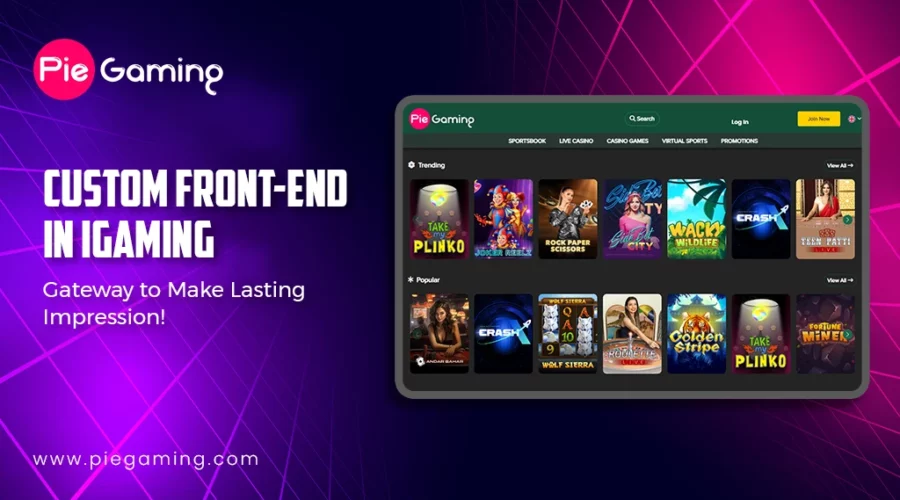 How a Custom Front-end Improves User Experience in iGaming Applications