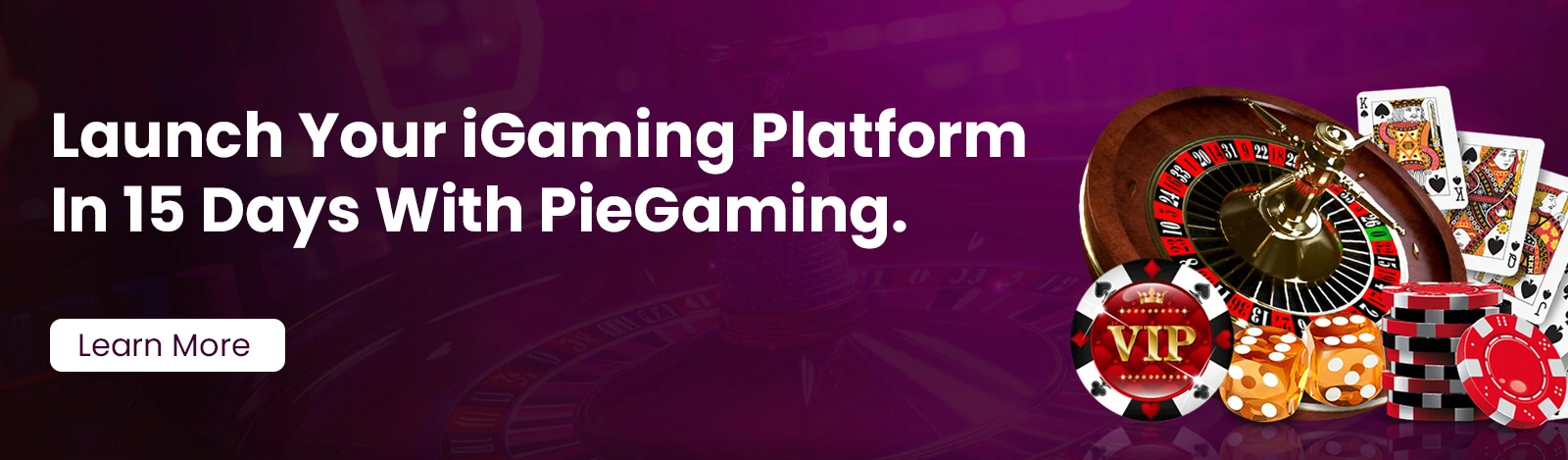 Launch iGaming platform with PieGaming