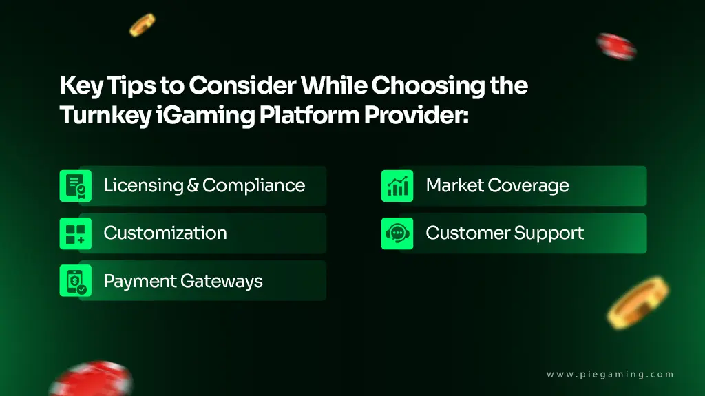 Choose Turnkey Platform Provider