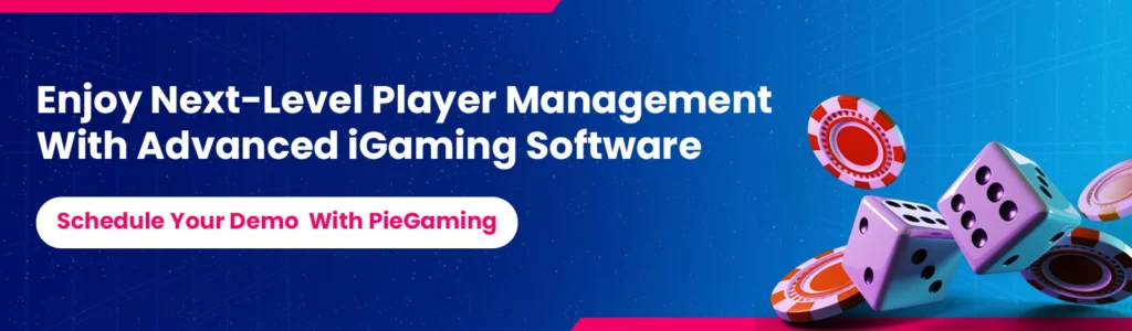 PieGaming's advanced player management software 