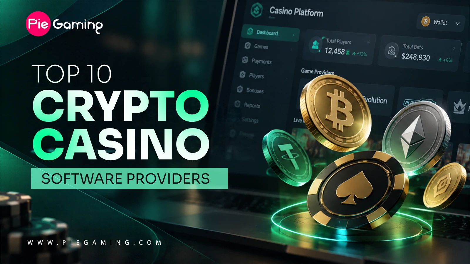 Top 10 Crypto Casino Software Providers