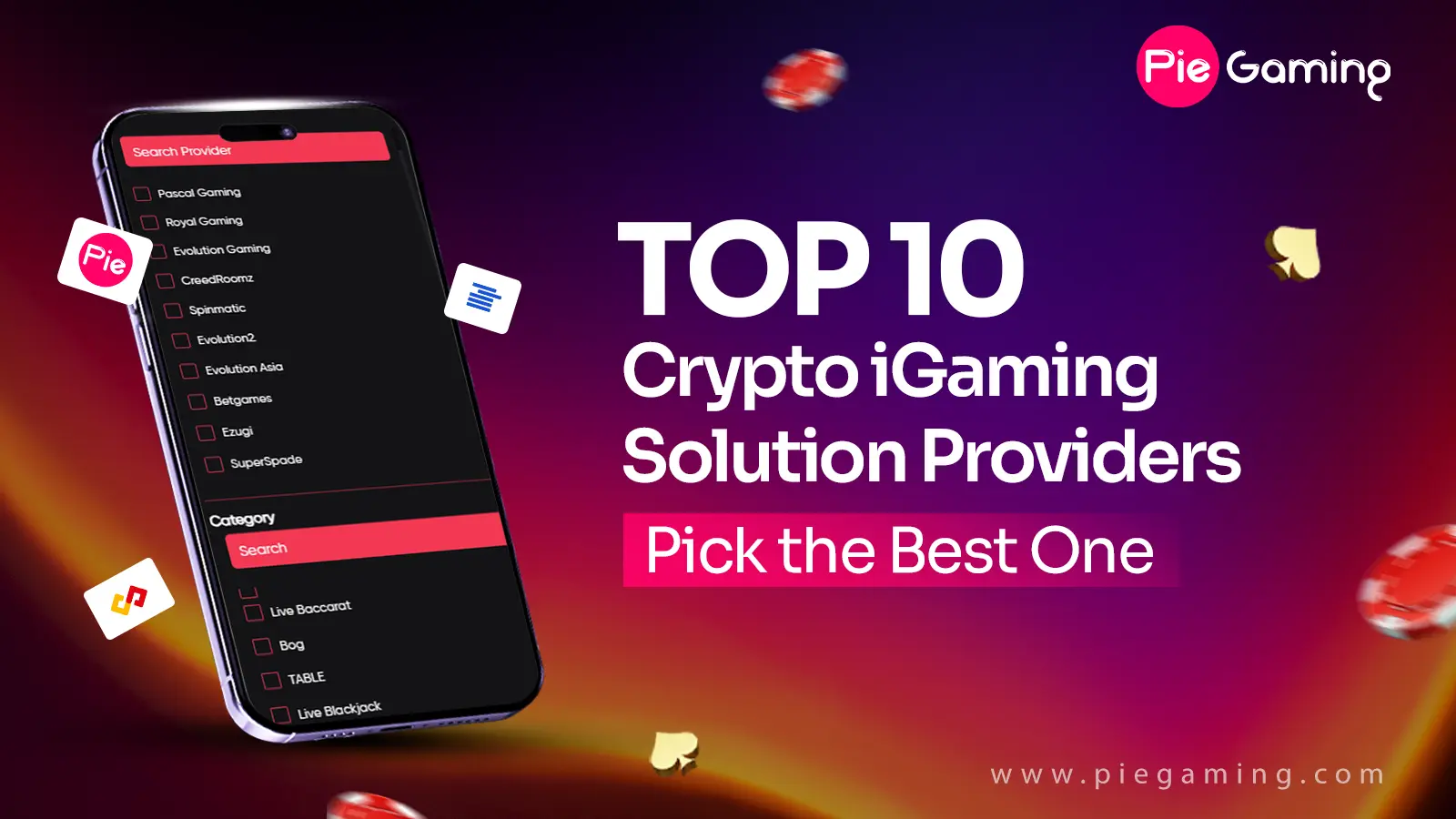 10 Crypto iGaming Solution Providers