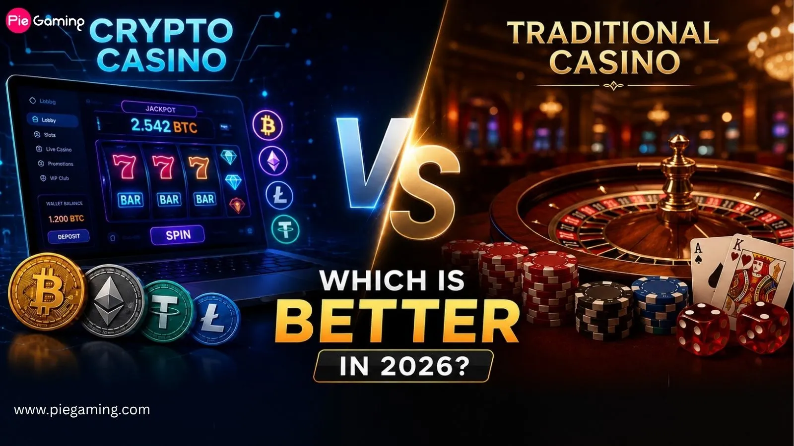 crypto casino vs traditional casino