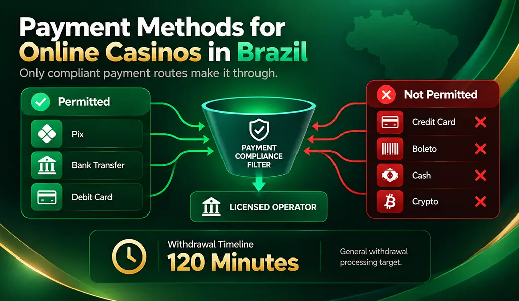 Payment Methods for Online Casinos in Brazil 
