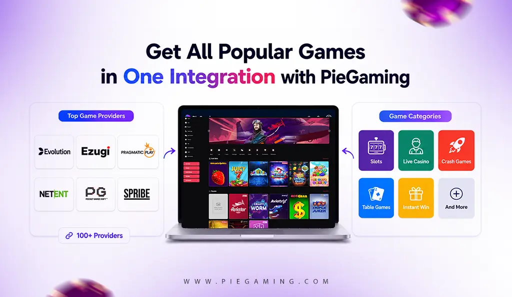 All Popular Games in One Integration with PieGaming