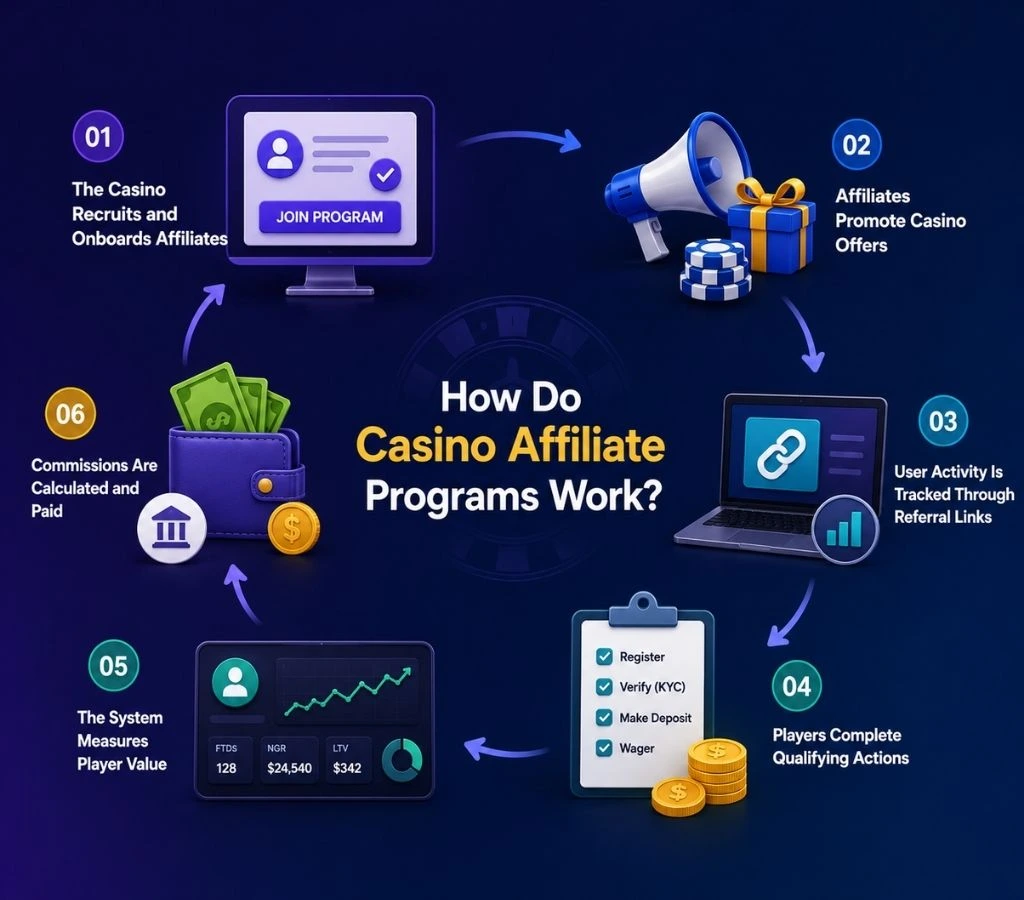 Casino Affiliate Programs Work Casino Affiliate Programs Work