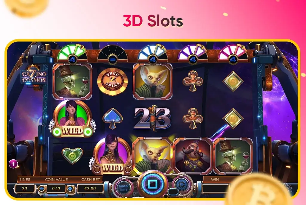 3D Slots game