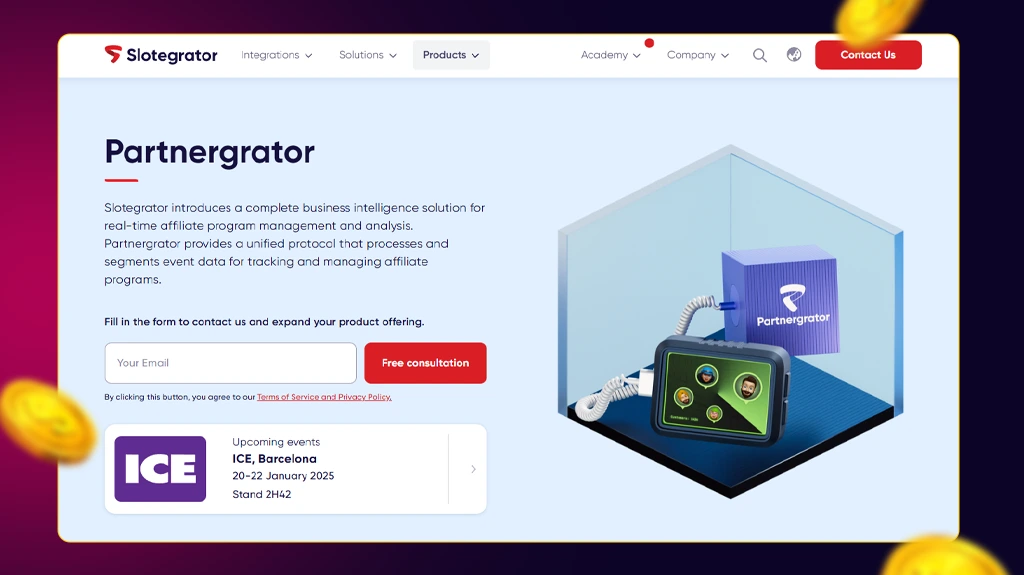 slotegrator iGaming Affiliate Marketing Platform