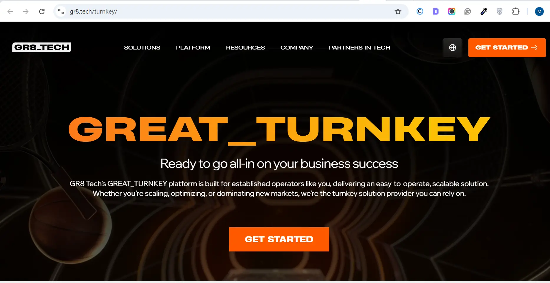 GR8 Tech Turnkey casino software provider