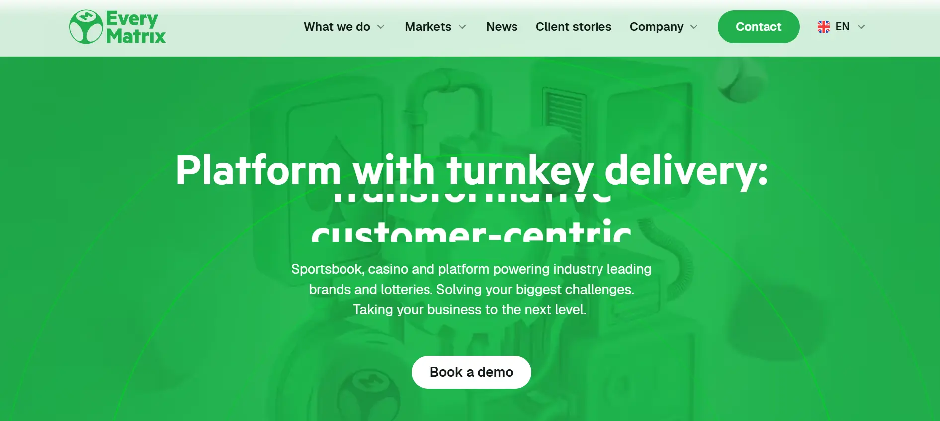 EveryMatrix Turnkey casino software provider