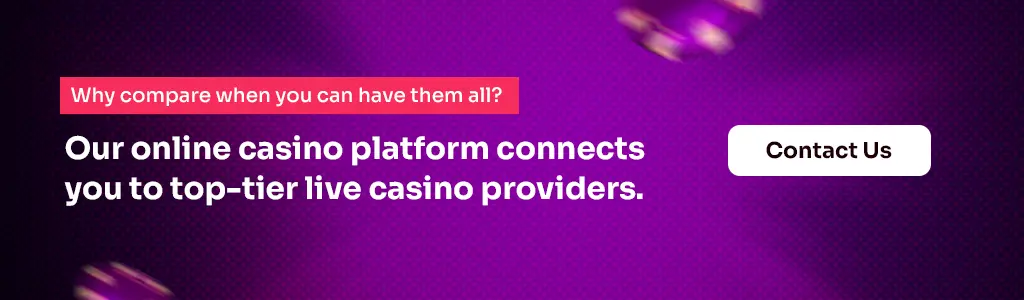 Contact Live Casino Providers