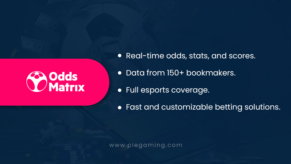 Leading Odds Provider OddsMatrix
