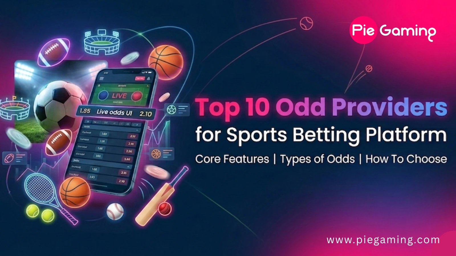 Odds Providers for Sports Betting Websites