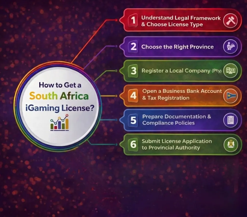 Get iGaming license South Africa