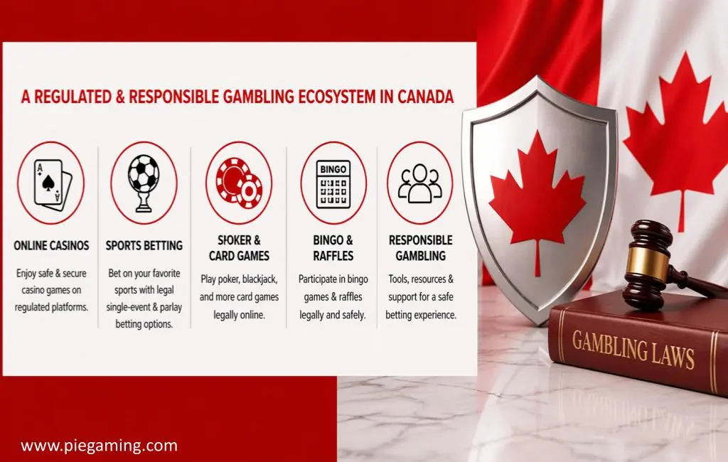 Canada’s regulated gambling ecosystem