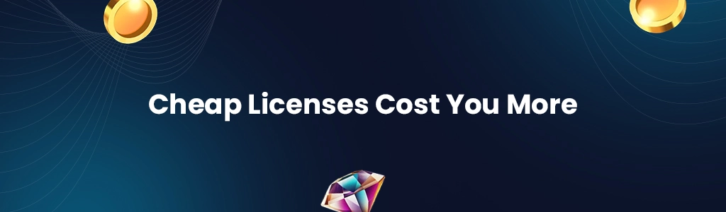 choosing the wrong license