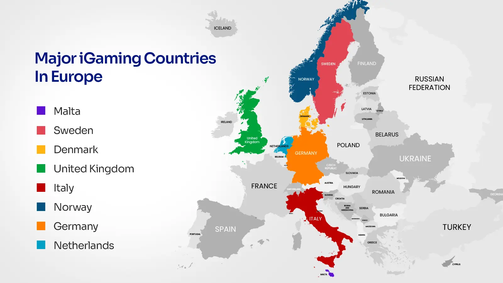iGaming Countries In The Europe