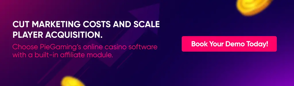 online casino software with a built-in affiliate module.