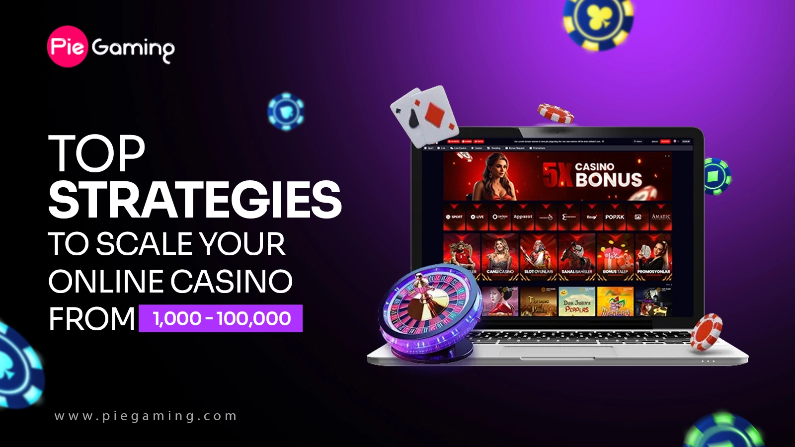 Strategies to Scale Your Online Casino