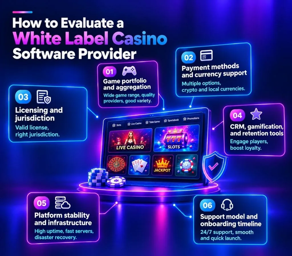 How to Evaluate a White Label Casino Software Provider