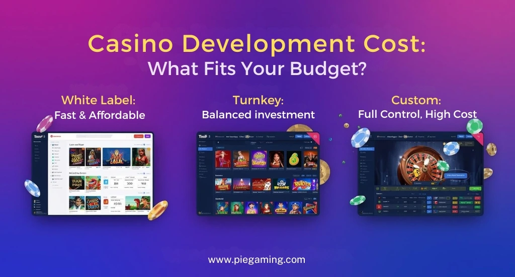 Casino development cost