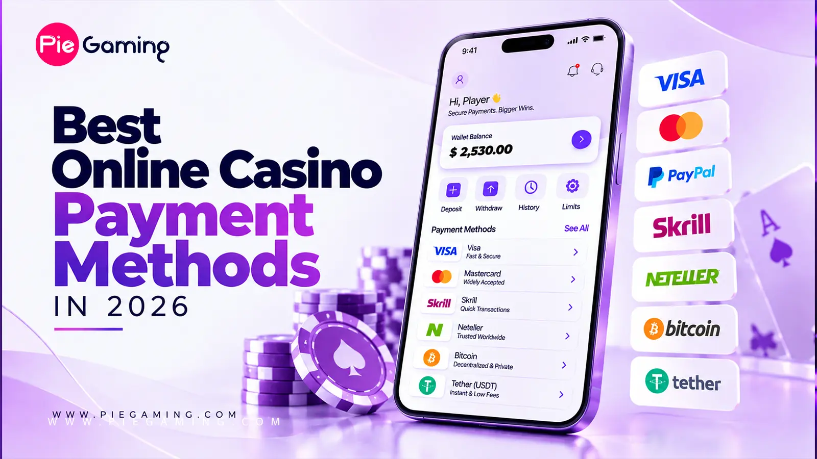 Best Online Casino Payment Methods