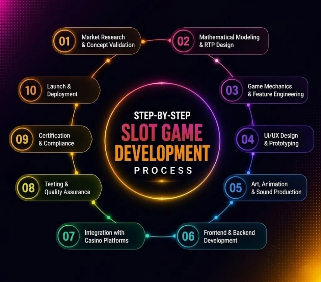 Slot Game Development Steps
