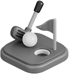 Golf bw