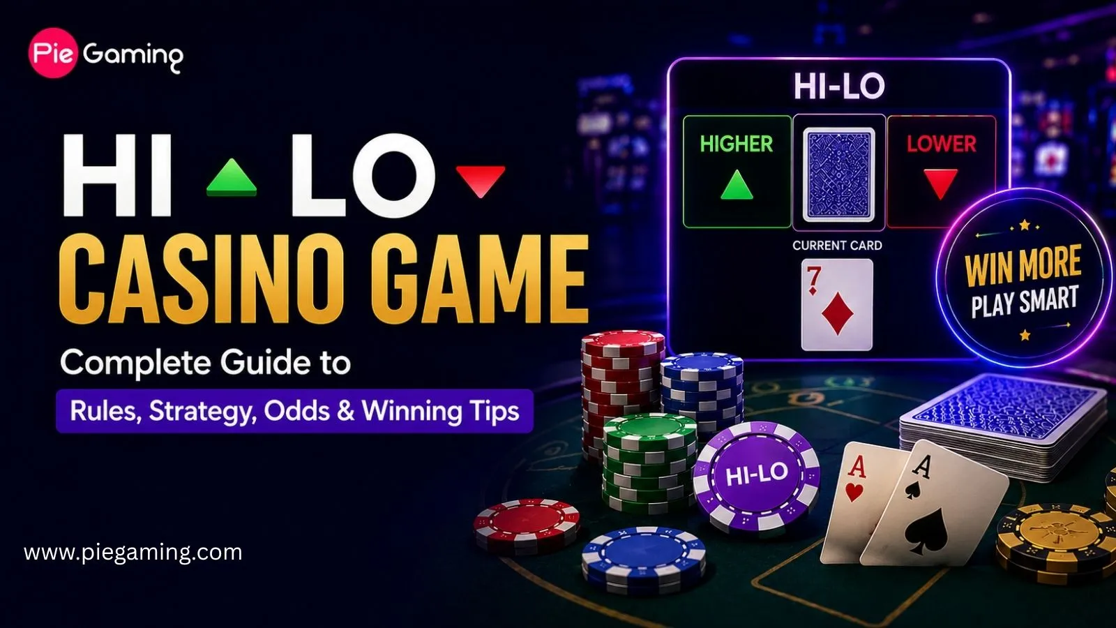 hi lo casino game
