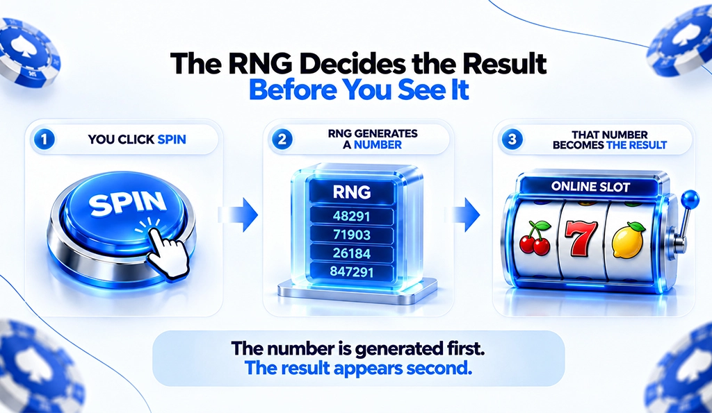 The RNG Decides the Result Before You See It