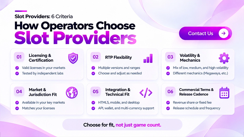 How Operators Choose Slot Providers