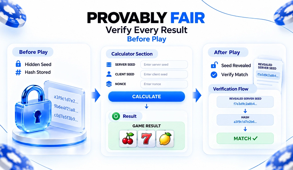 Provably Fair Verify Every Result